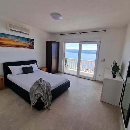 Big Panorama Villa, For 21 Person In Omis سيلينا المظهر الخارجي الصورة