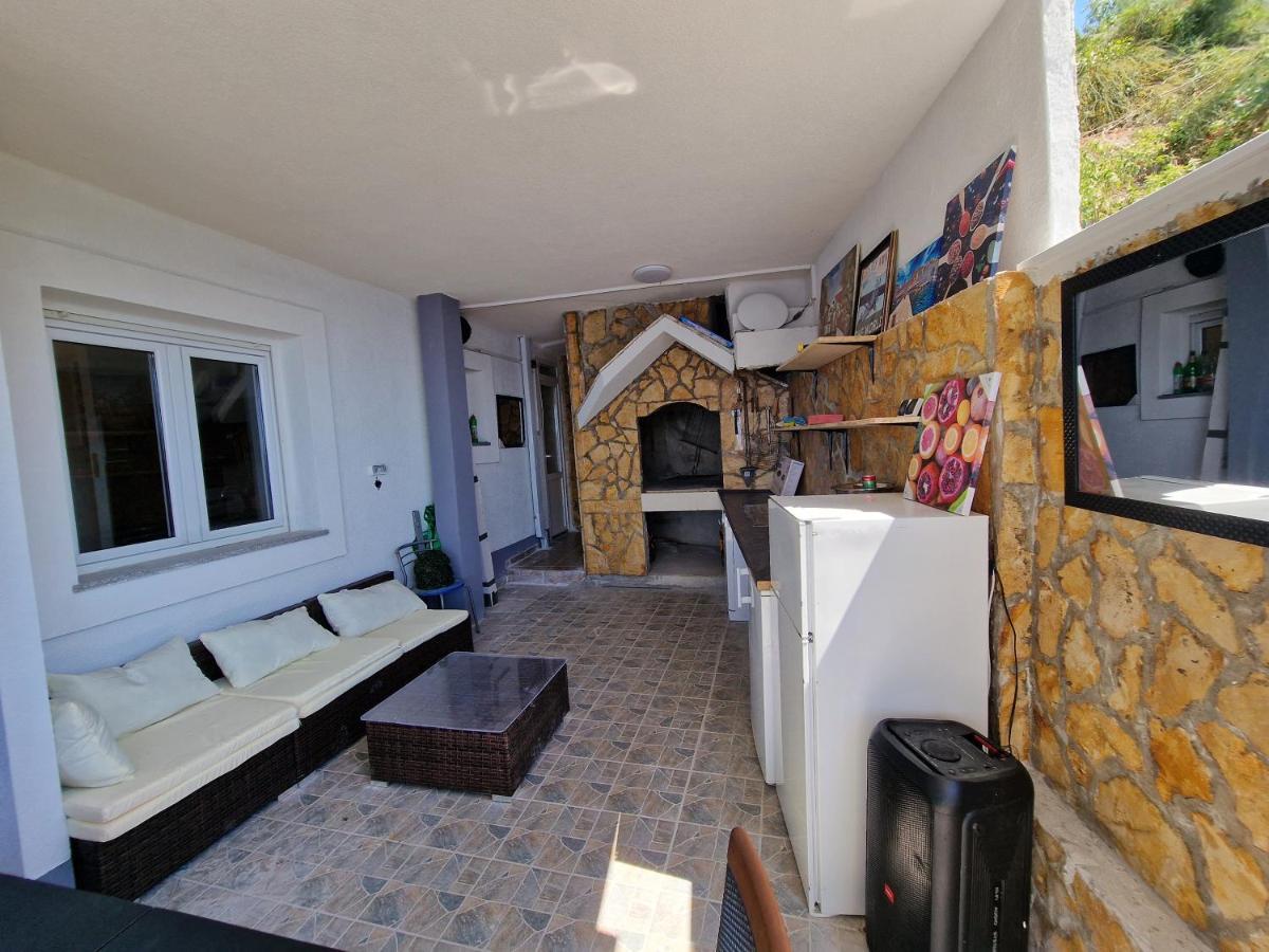 Big Panorama Villa, For 21 Person In Omis سيلينا المظهر الخارجي الصورة