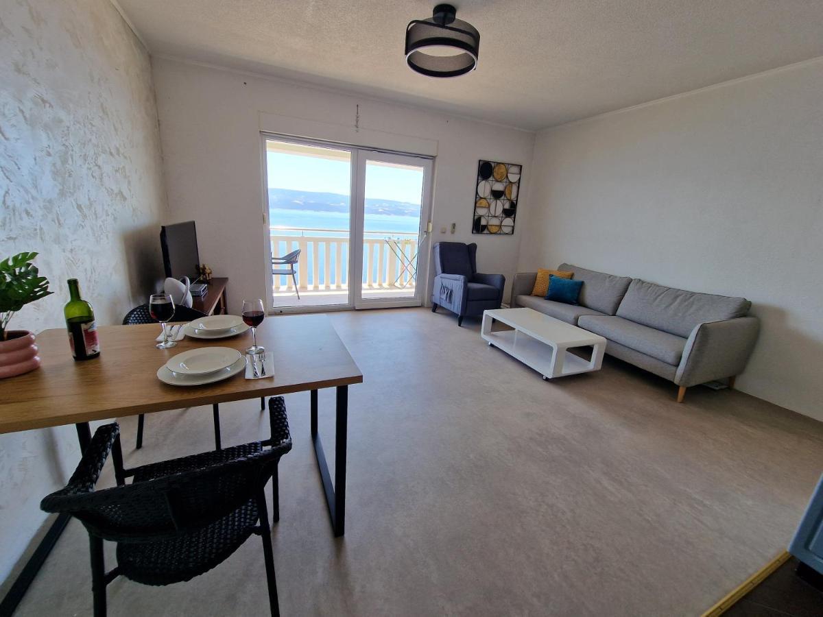 Big Panorama Villa, For 21 Person In Omis سيلينا المظهر الخارجي الصورة