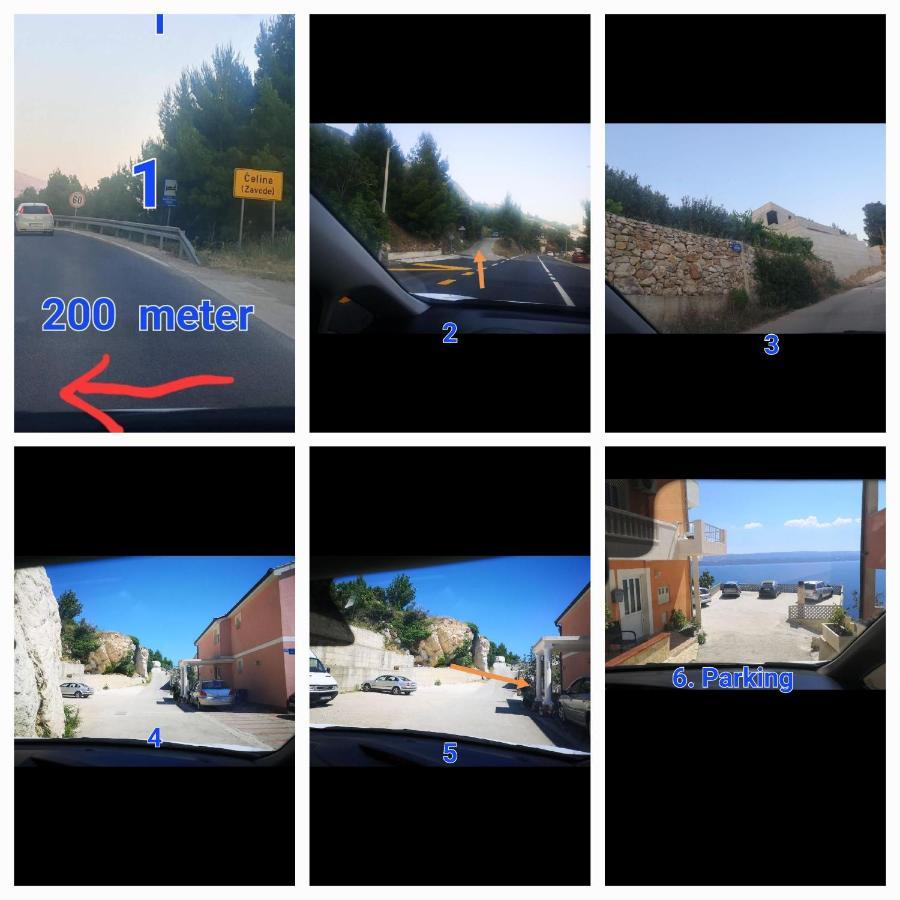 Big Panorama Villa, For 21 Person In Omis سيلينا المظهر الخارجي الصورة