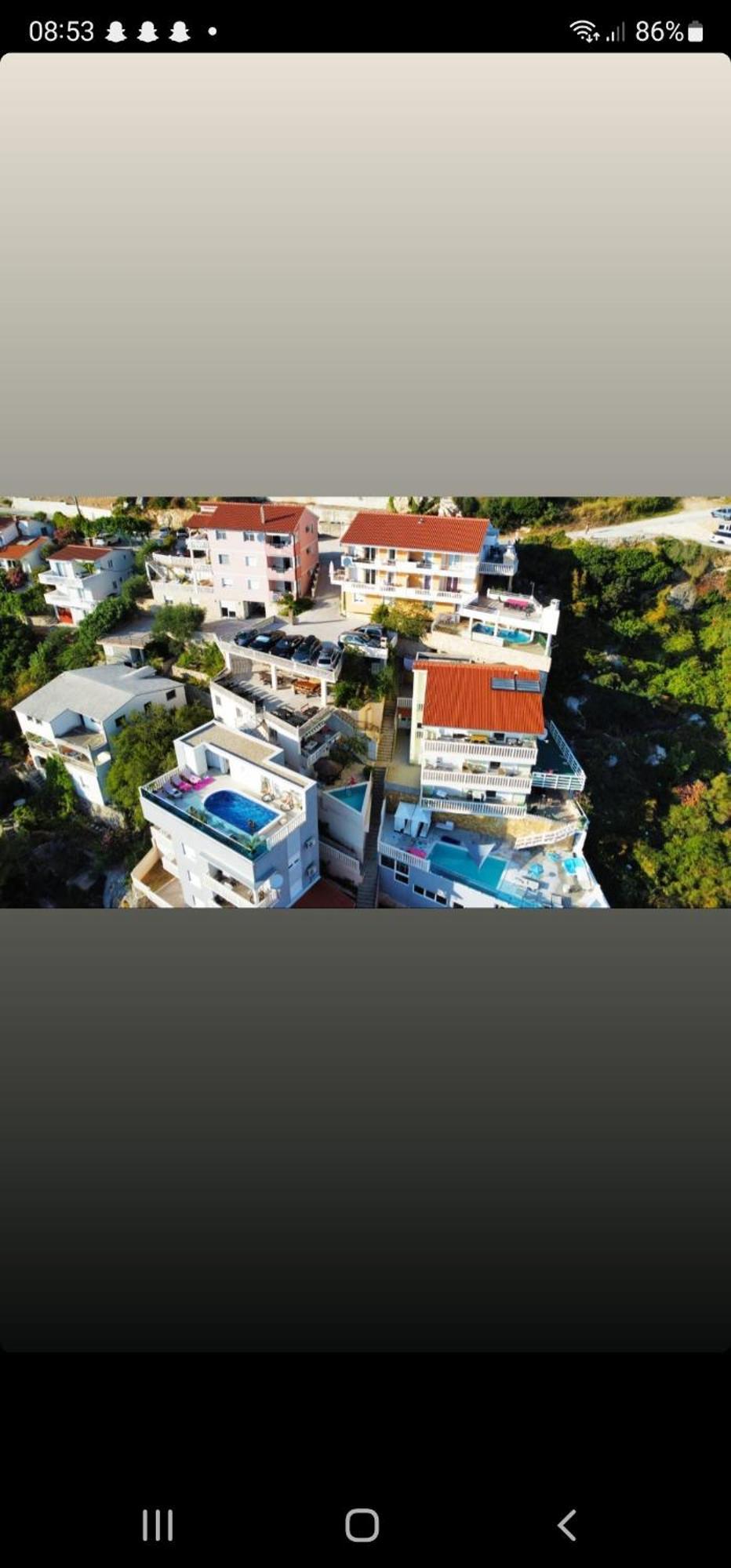 Big Panorama Villa, For 21 Person In Omis سيلينا المظهر الخارجي الصورة